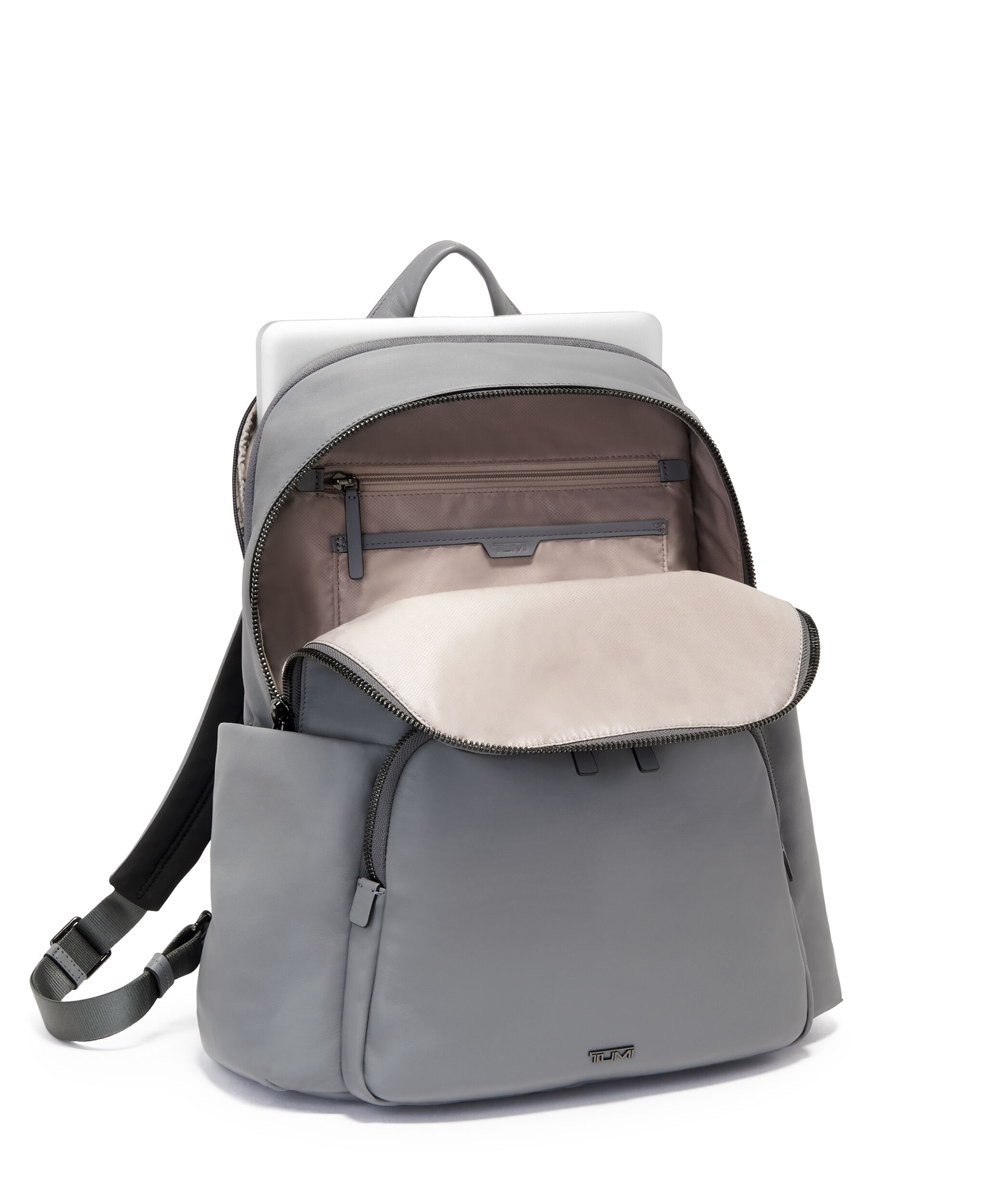 Tumi backpack shop women leather