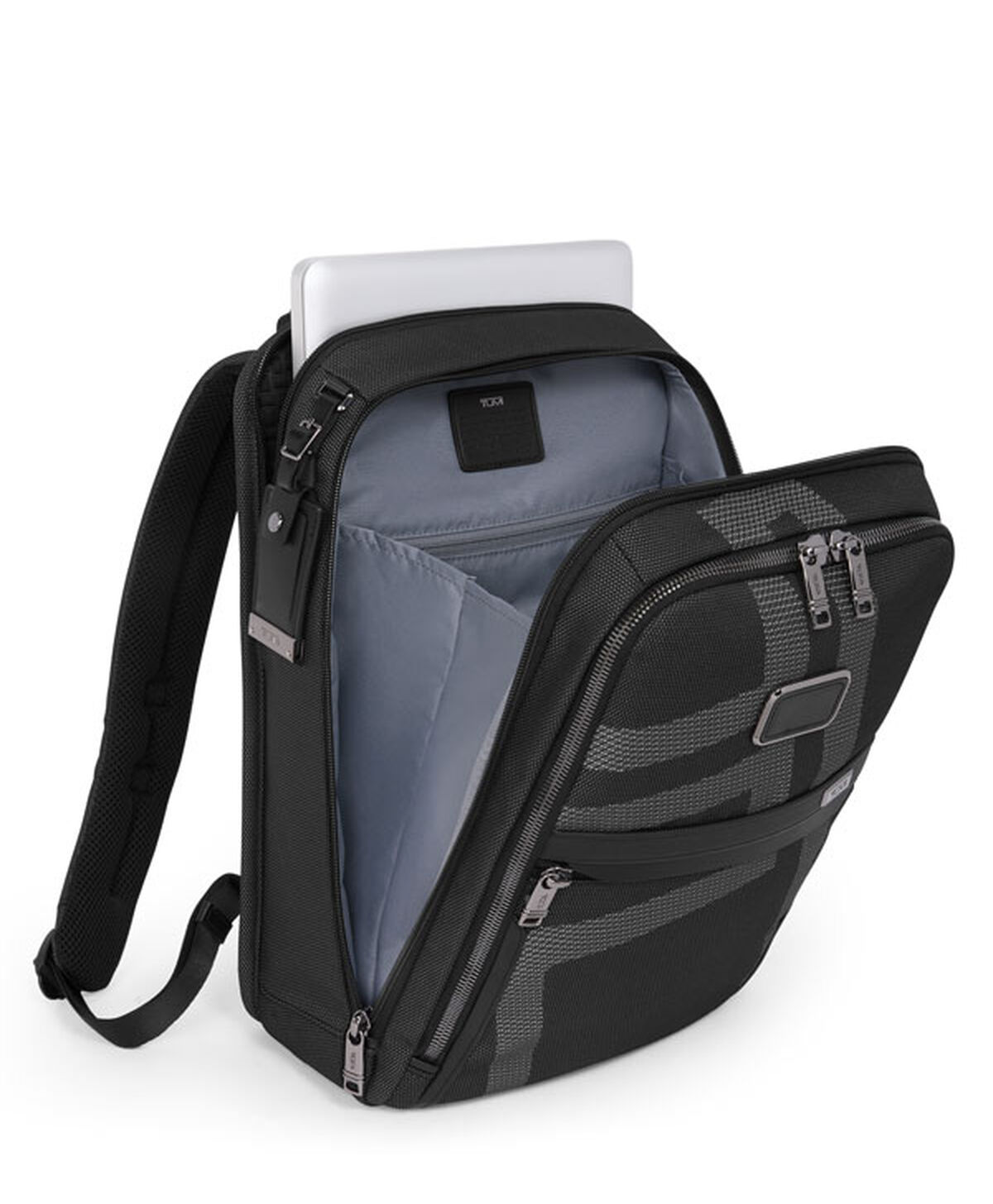 TUMI TUMI ALPHA Slim Backpack Reflective Tumi jacquard