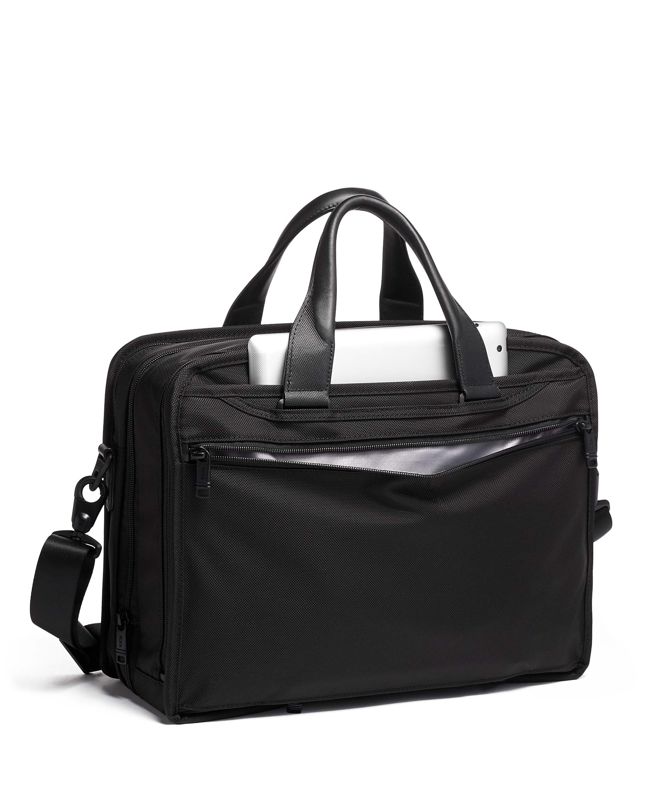 Tumi laptop bag leather hotsell