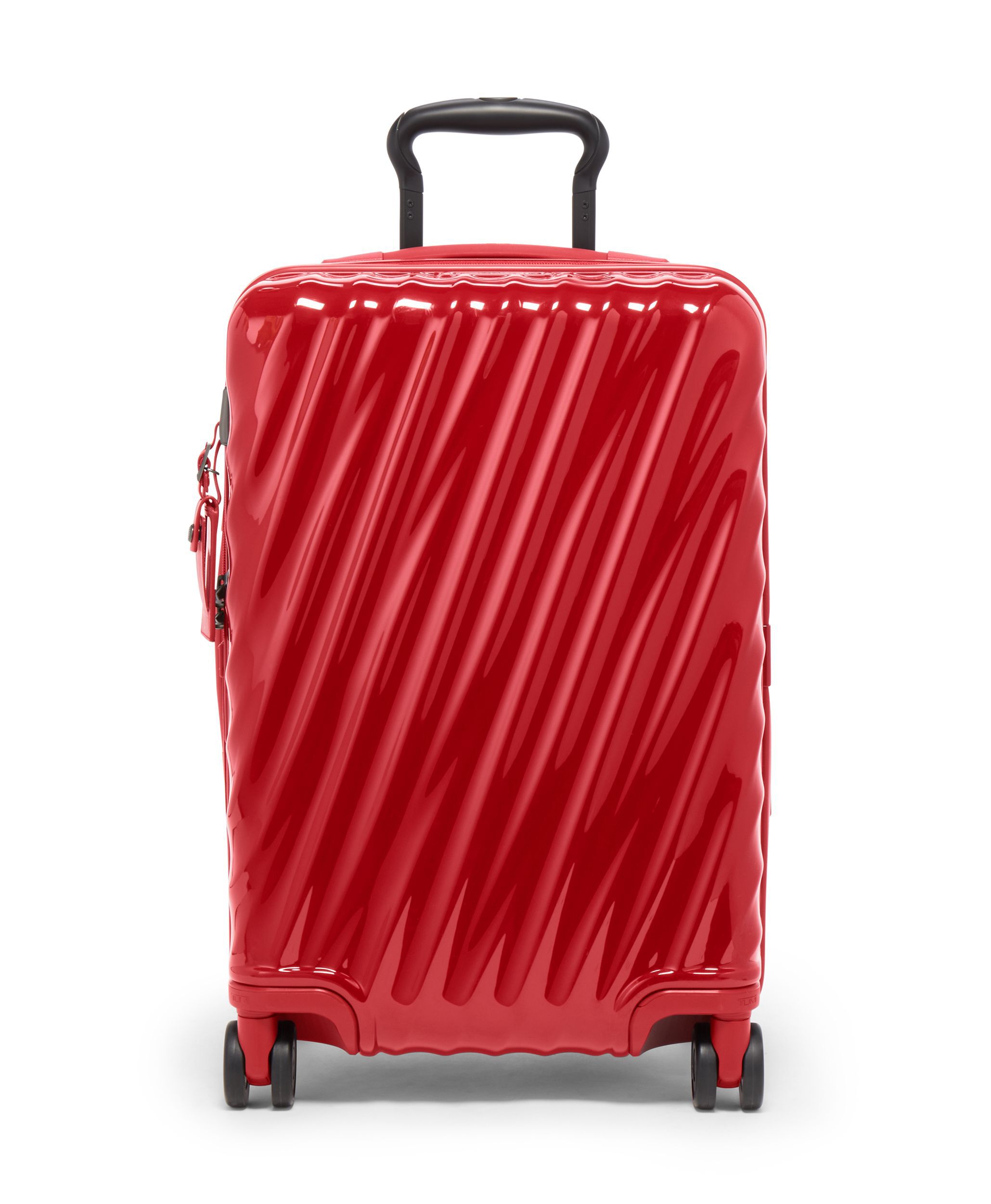 Tumi online red luggage
