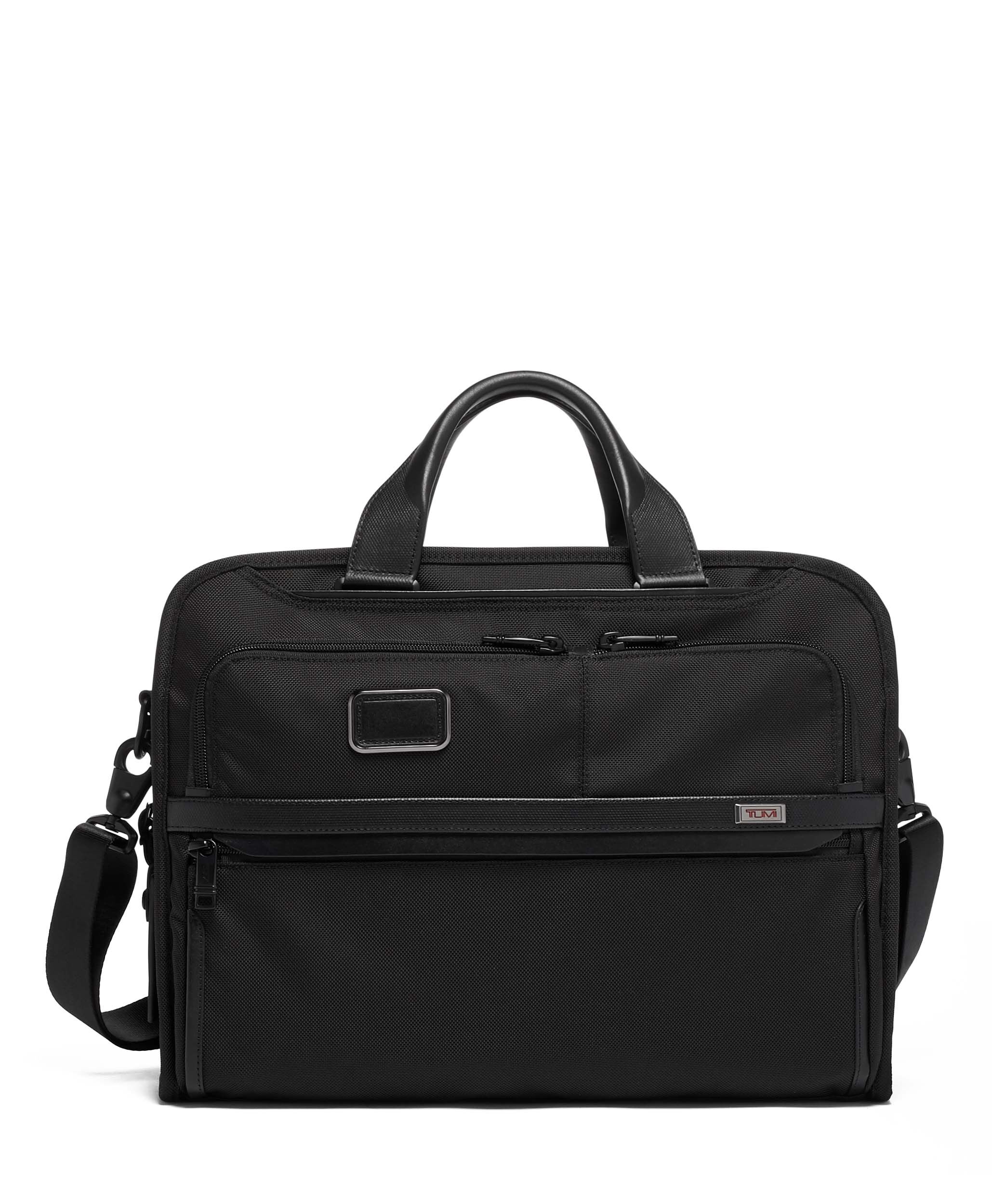 tumi deluxe 4 wheeled laptop case brief