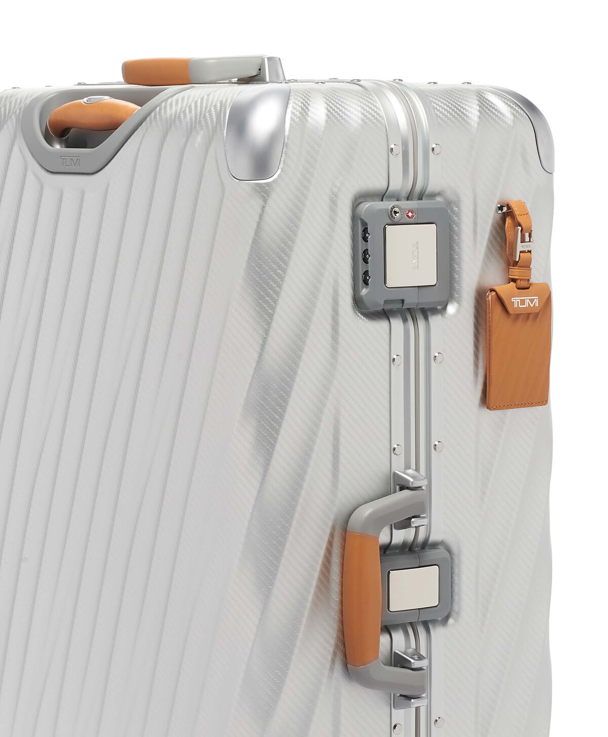 Tumi 19 Degree Aluminum EXTENDED TRIP PACKING  Texture Silver