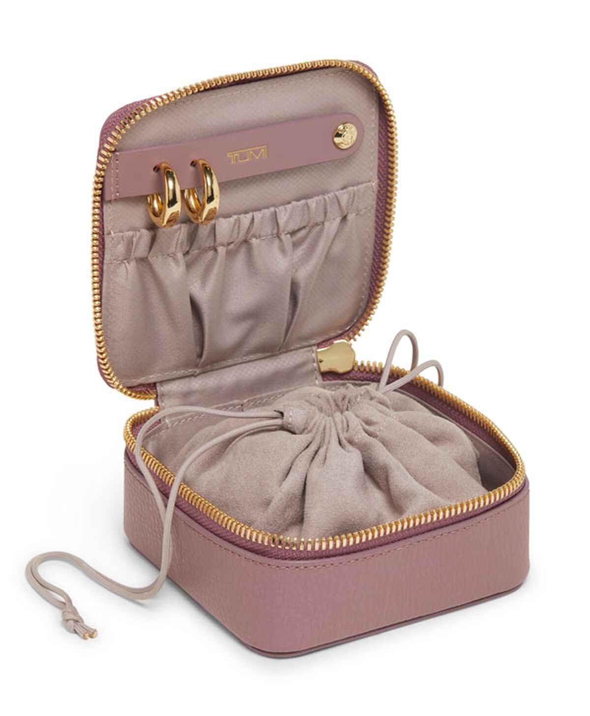 TUMI BELDEN Jewelry Case Pearl Pink