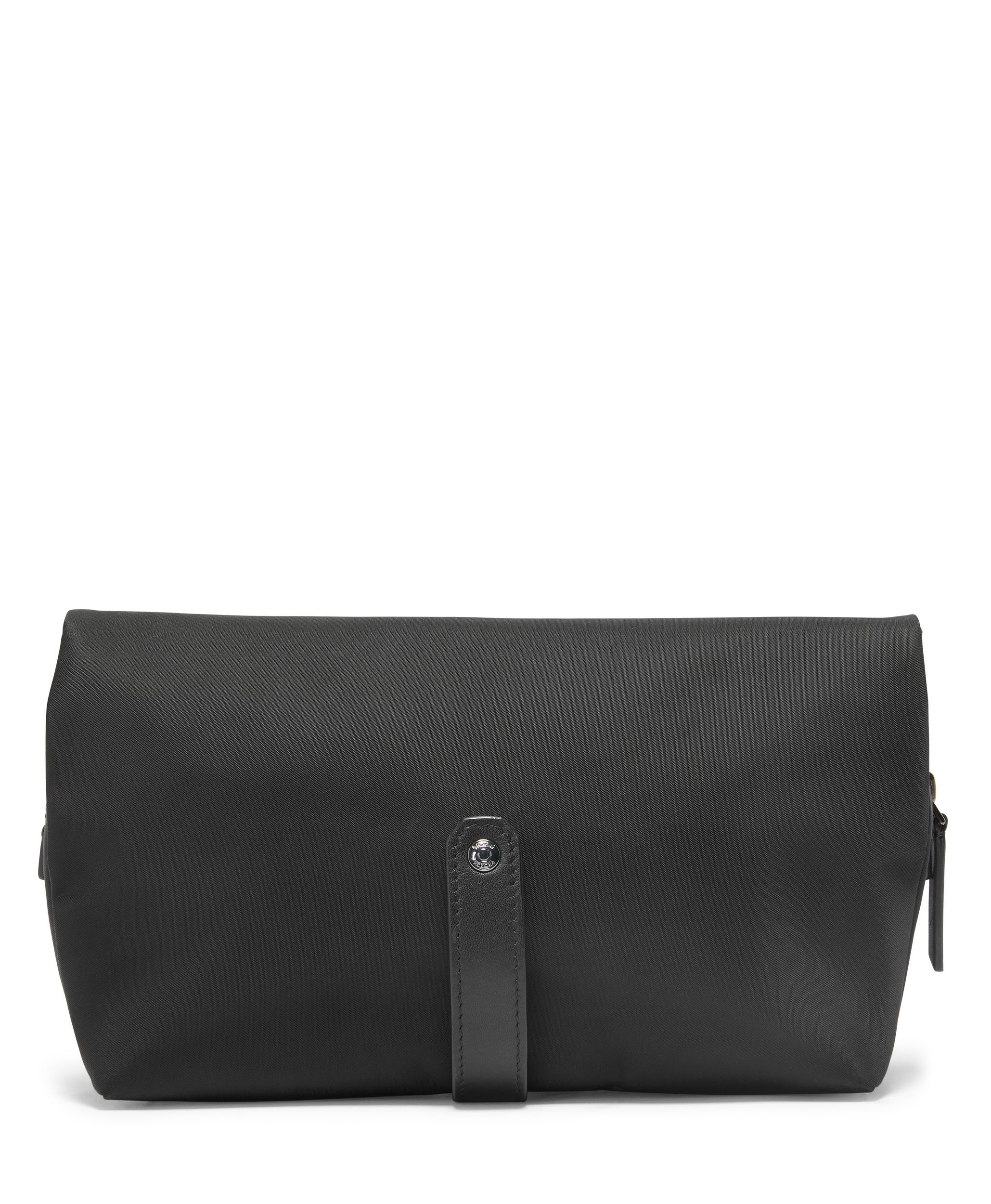 Tumi leather toiletry outlet bag