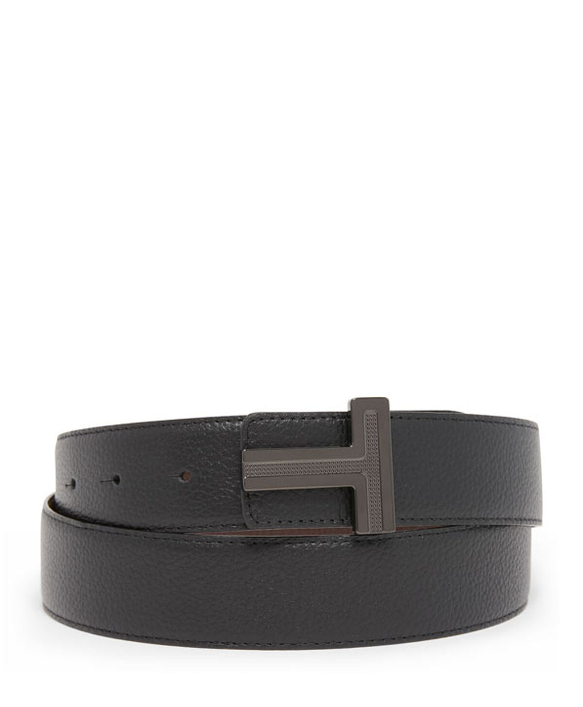 TUMI T Buckle Reversible Leather Belt, 35mm