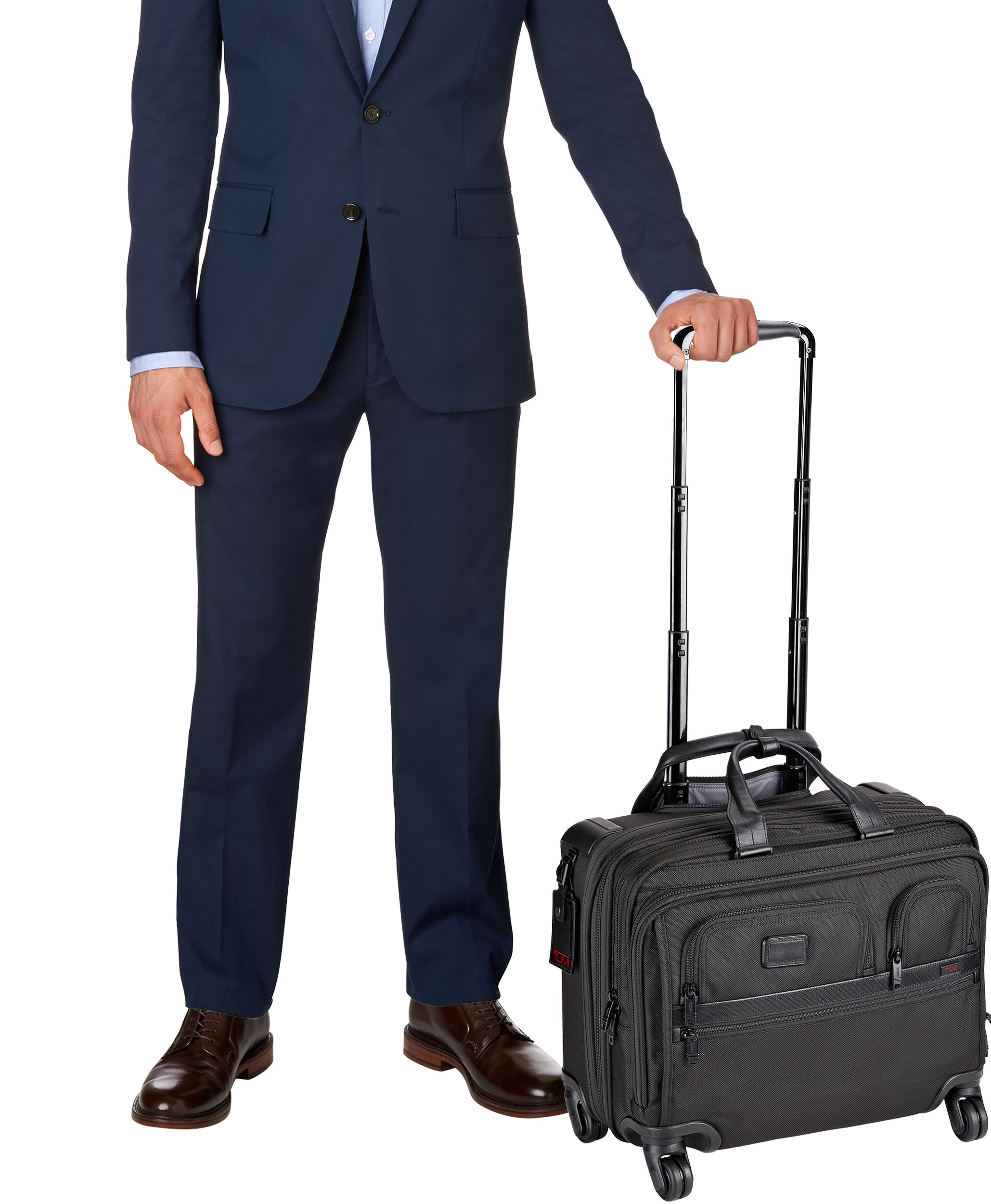 tumi deluxe 4 wheeled laptop case brief
