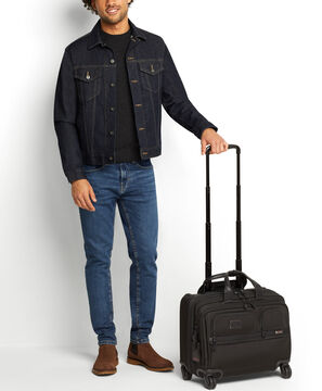 Alpha Deluxe Laptop Expandable Wheeled Brief