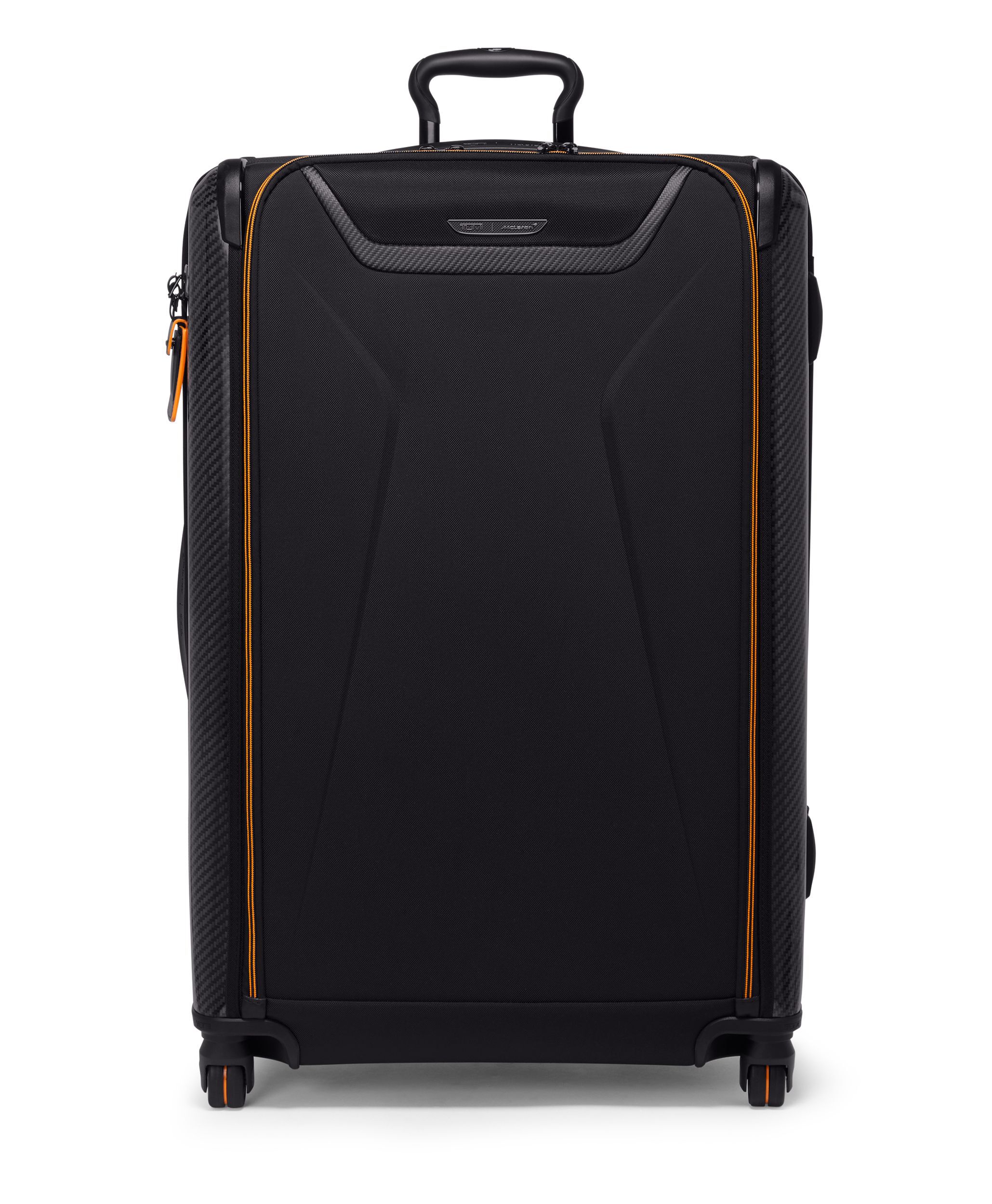 Tumi top black luggage