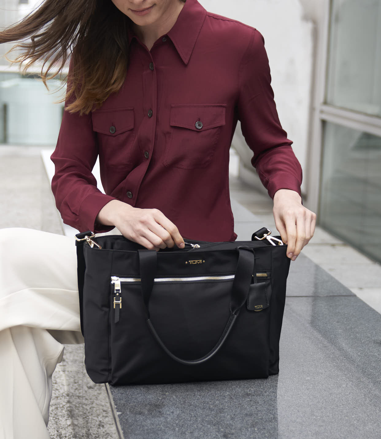tumi sheryl small business tote