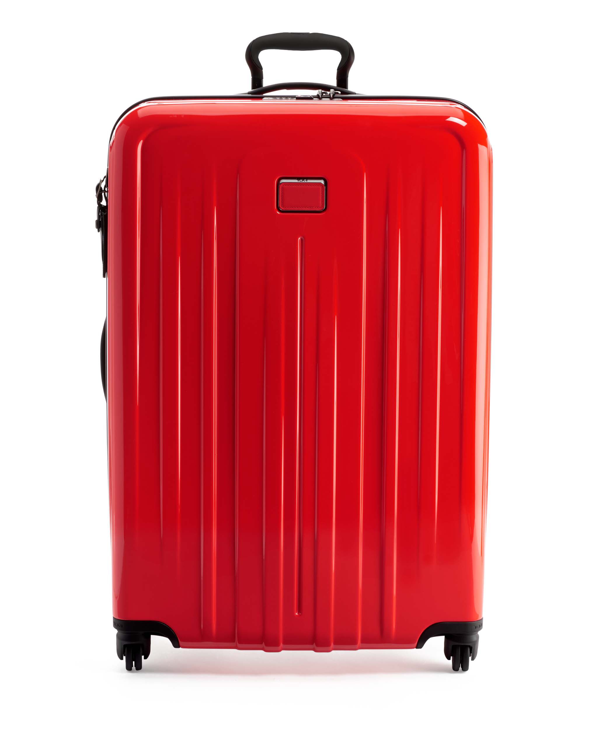 Tumi red luggage Clearance